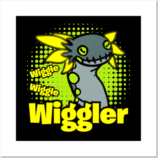 wiggler your head Posters and Art